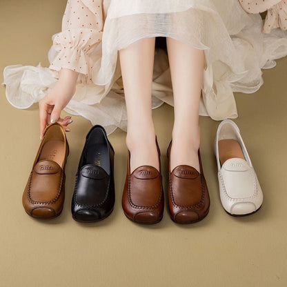 [100% cowhide.] soft sole shoes